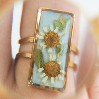 Anillo con santamaría