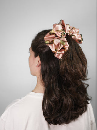 Scrunchie de colibríes