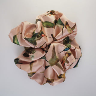 Scrunchie de colibríes