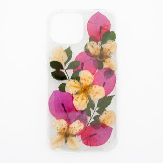 Funda bugambilia y flor de jazmín
