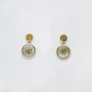 Aretes con encaje