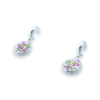 Aretes con panalilloy ruda