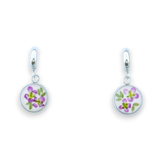 Aretes con panalilloy ruda