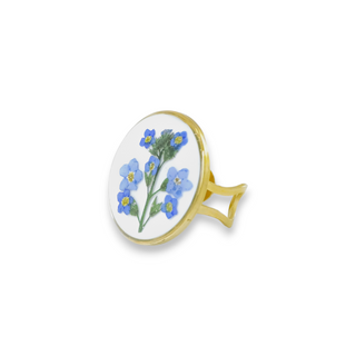 Anillo con nomeolvides