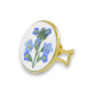 Anillo con nomeolvides