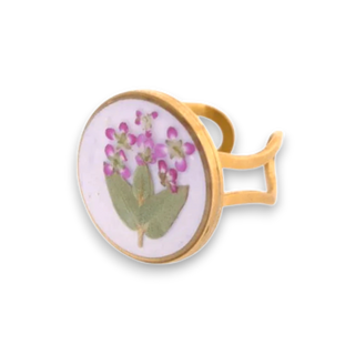 Anillo con parvifolia y panalillo