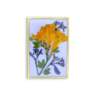 Cuadro con jacaranda y guayacán