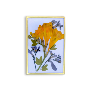 Cuadro con jacaranda y guayacán