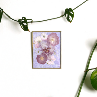 Painting with guaiacum and jacaranda