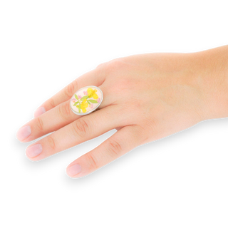 Anillo con nabo, arrocillo y ruda