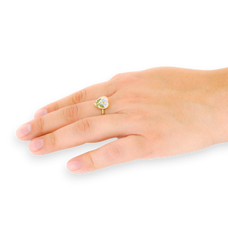 Anillo con nomeolvides