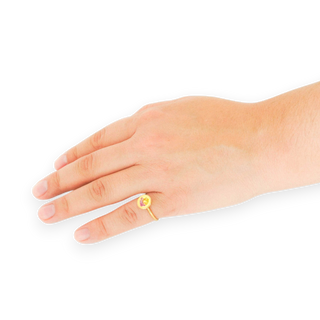 Anillo con panalillo