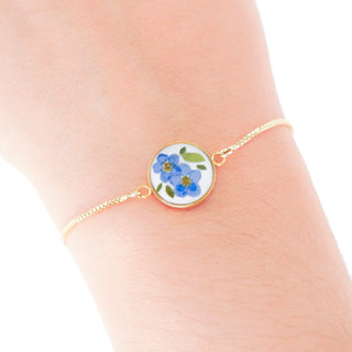 Pulsera con nomeolvides