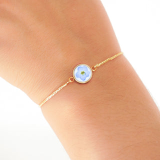 Pulsera con nomeolvides