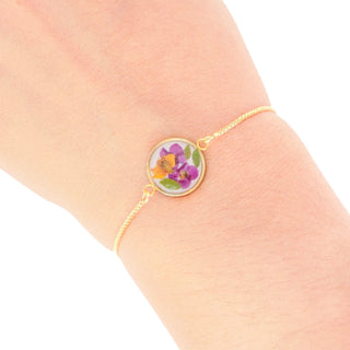 Pulsera con bailarina y panalillo