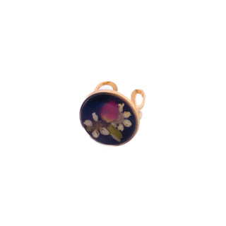 Anillo con hipérico y flores silvestres