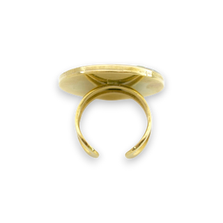 Anillo con jacaranda y baby