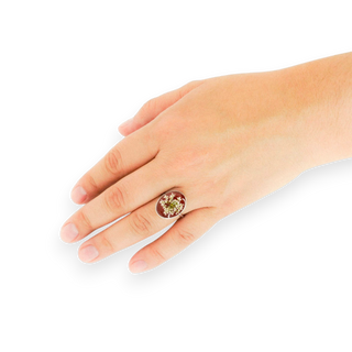 Anillo con encaje
