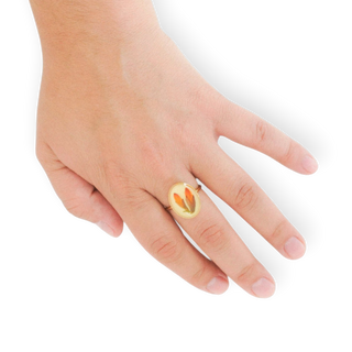 Anillo con palmira