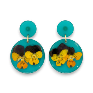 Aretes compuestos con pensamientos