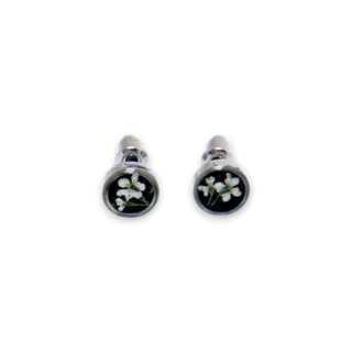 Aretes con encaje