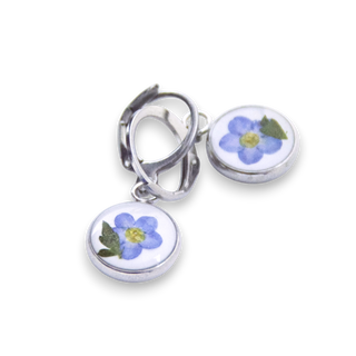 Aretes con nomeolvides