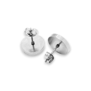 Aretes de botón con nabo
