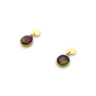 Aretes con flor de San Diego