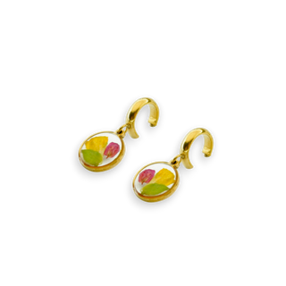 Aretes con nabo y arrocillo