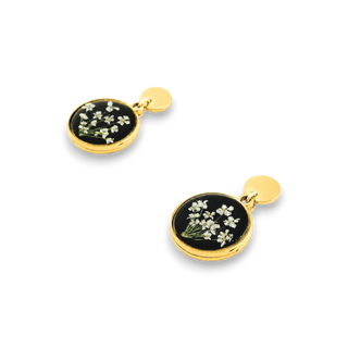 Aretes con encaje