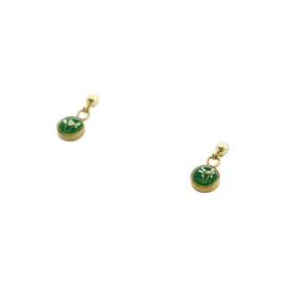 Aretes con encaje