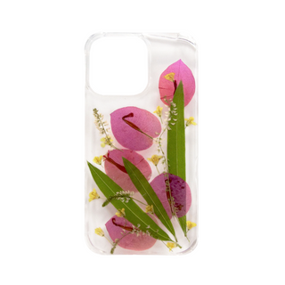 Funda con bugambilia, nabo y pulpo