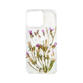Funda con hiedra del golpe y claveles