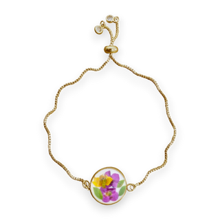 Pulsera con bailarina y panalillo