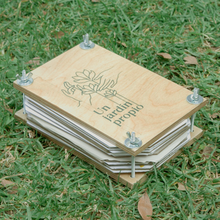 Prensa para flores naturales