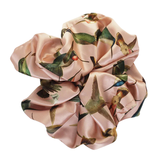 Scrunchie de colibríes