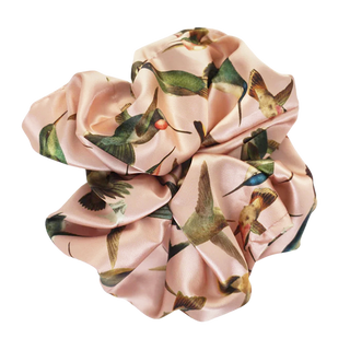 Scrunchie de colibríes