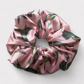 Scrunchie de colibríes